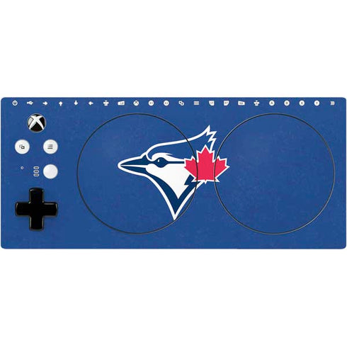 MLB Toronto Blue Jays Solid Distressed Xbox Adaptive Controller Skin