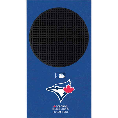 MLB Toronto Blue Jays Solid Distressed Xbox Series S Console Skin