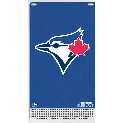 MLB Toronto Blue Jays Solid Distressed Xbox Series S Console Skin