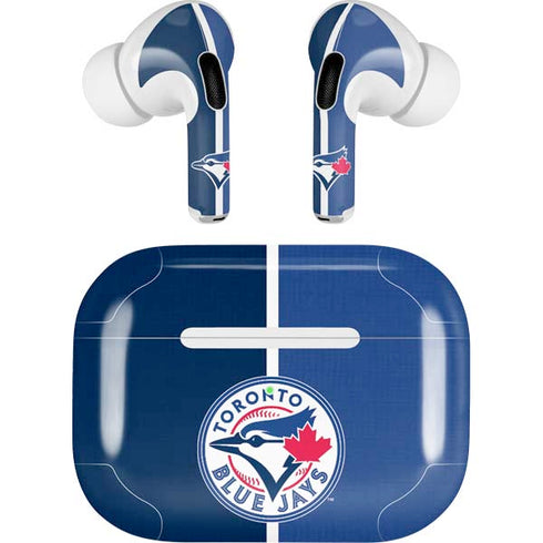 MLB Toronto Blue Jays Split AirPods Pro 2nd Gen Skin