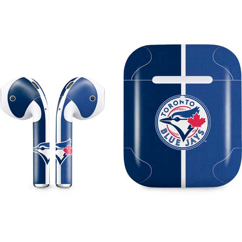 MLB Toronto Blue Jays Split Apple AirPods 2 Skin