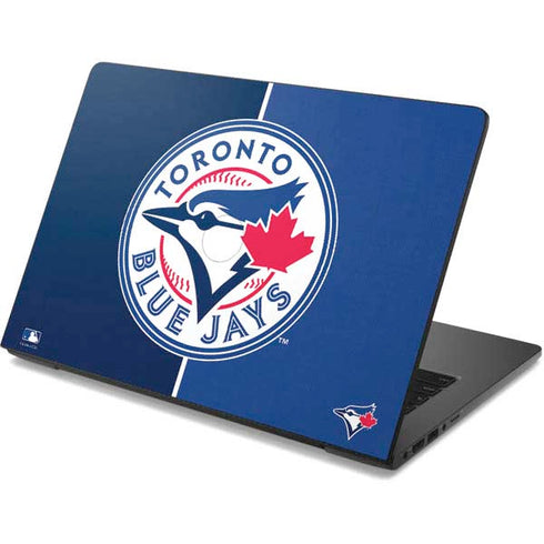 MLB Toronto Blue Jays Split Dell Chromebook Skin