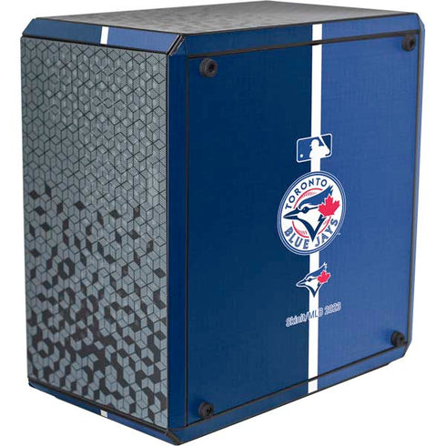 MLB Toronto Blue Jays Split Cooler Master MasterBox Q300L Mini Tower Skin