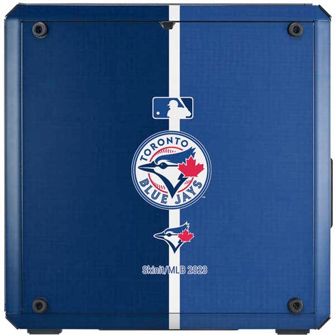 MLB Toronto Blue Jays Split Cooler Master MasterBox Q300L Mini Tower Skin