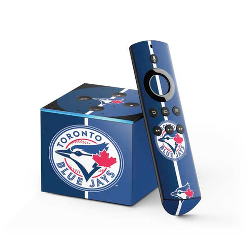 MLB Toronto Blue Jays Split Fire TV Cube Skin