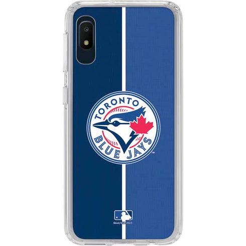 MLB Toronto Blue Jays Split Galaxy A10e Clear Case