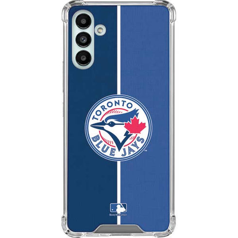 MLB Toronto Blue Jays Split Galaxy A13 5G Clear Case