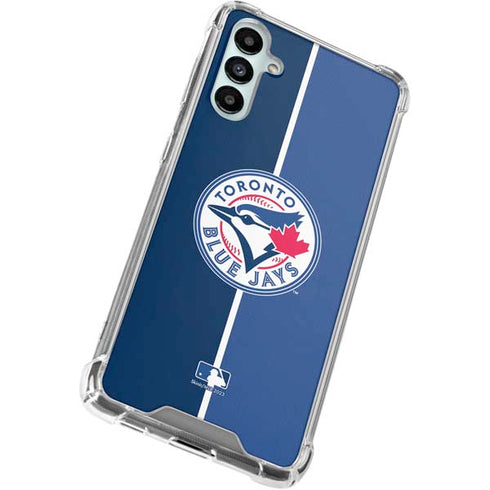 MLB Toronto Blue Jays Split Galaxy A15 5G Clear Case