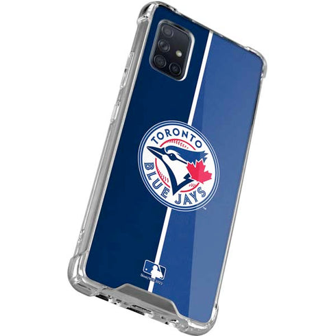 MLB Toronto Blue Jays Split Galaxy A51 5G Clear Case