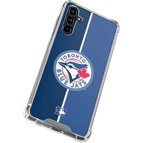 MLB Toronto Blue Jays Split Galaxy A54 5G Clear Case