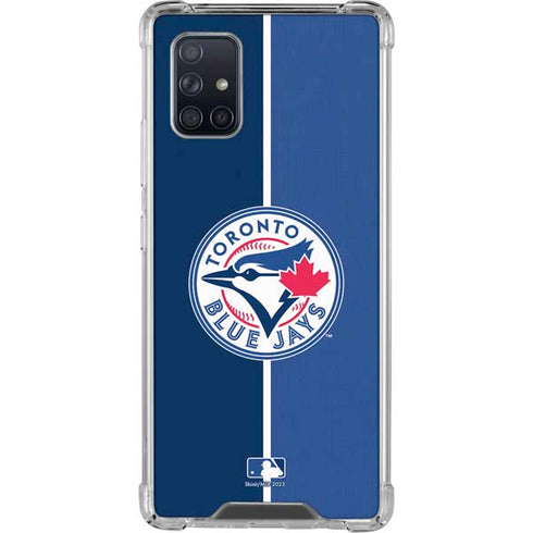 MLB Toronto Blue Jays Split Galaxy A71 5G Clear Case