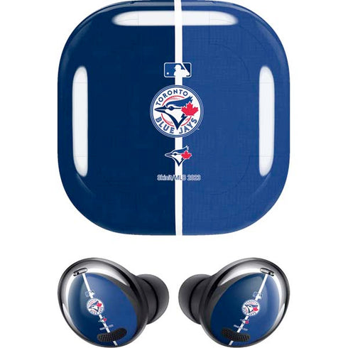 MLB Toronto Blue Jays Split Galaxy Buds Pro Skin