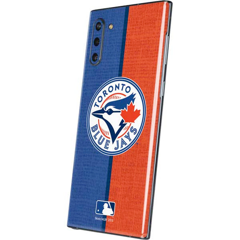 MLB Toronto Blue Jays Split Galaxy Note 10 Skin