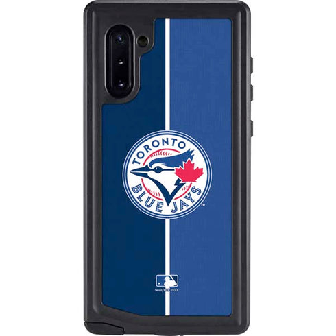 MLB Toronto Blue Jays Split Galaxy Note 10 Waterproof Case