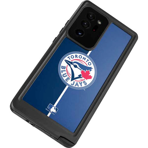 MLB Toronto Blue Jays Split Galaxy Note20 Ultra 5G Waterproof Case