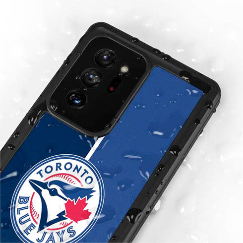 MLB Toronto Blue Jays Split Galaxy Note20 Ultra 5G Waterproof Case