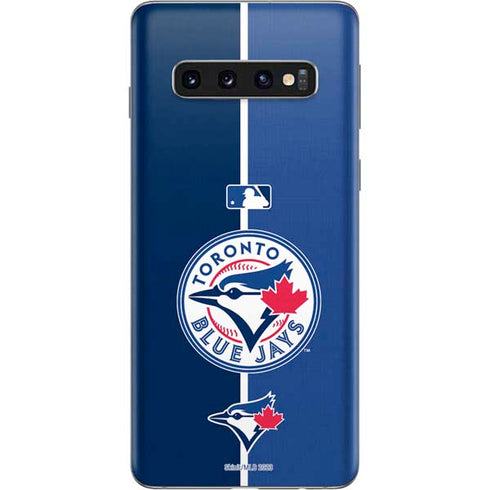 MLB Toronto Blue Jays Split Galaxy S10 Skin