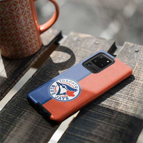 MLB Toronto Blue Jays Split Galaxy S20 Ultra 5G Pro Case