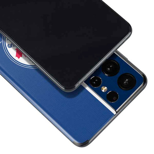 MLB Toronto Blue Jays Split Galaxy S21 Ultra 5G Skin