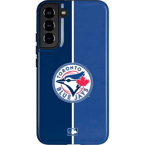 MLB Toronto Blue Jays Split Galaxy S22 Plus Pro Case