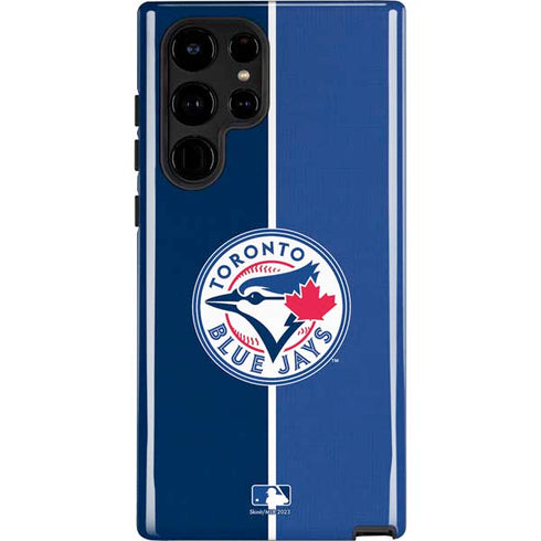 MLB Toronto Blue Jays Split Galaxy S22 Ultra Pro Case