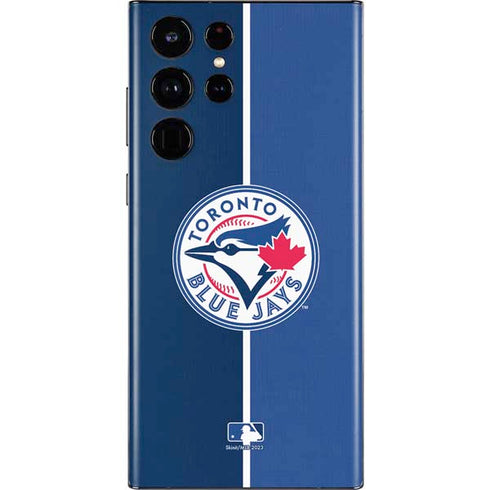 MLB Toronto Blue Jays Split Galaxy S22 Ultra Skin