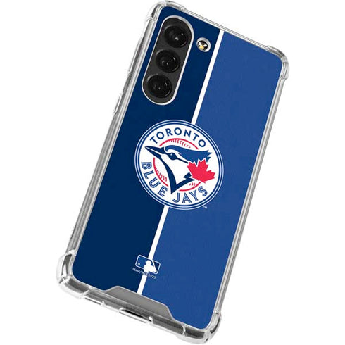 MLB Toronto Blue Jays Split Galaxy S23 Clear Case