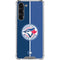 MLB Toronto Blue Jays Split Galaxy S23 Plus Clear Case