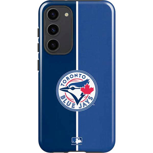 MLB Toronto Blue Jays Split Galaxy S23 Plus Pro Case