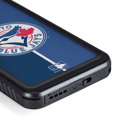 MLB Toronto Blue Jays Split Galaxy S23 Plus Waterproof Case