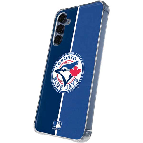 MLB Toronto Blue Jays Split Galaxy S24 Clear Case