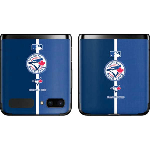 MLB Toronto Blue Jays Split Galaxy Z Flip Skin