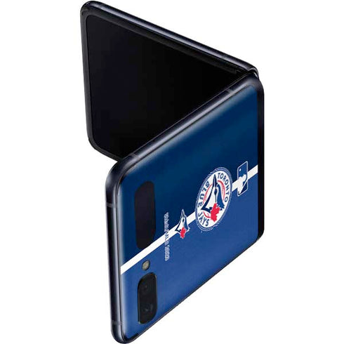 MLB Toronto Blue Jays Split Galaxy Z Flip Skin