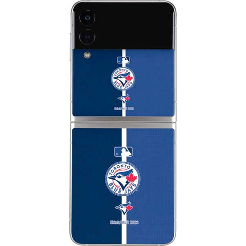 MLB Toronto Blue Jays Split Galaxy Z Flip3 5G Skin