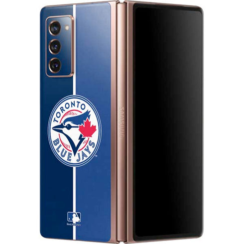 MLB Toronto Blue Jays Split Galaxy Z Fold2 5G Skin