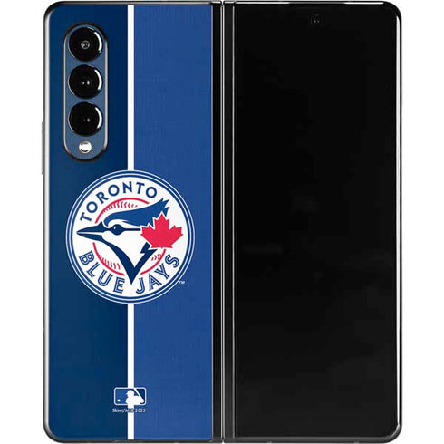 MLB Toronto Blue Jays Split Galaxy Z Fold3 5G Skin