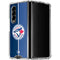 MLB Toronto Blue Jays Split Galaxy Z Fold4 5G Clear Case