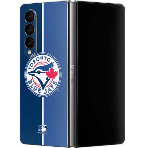 MLB Toronto Blue Jays Split Galaxy Z Fold4 5G Skin
