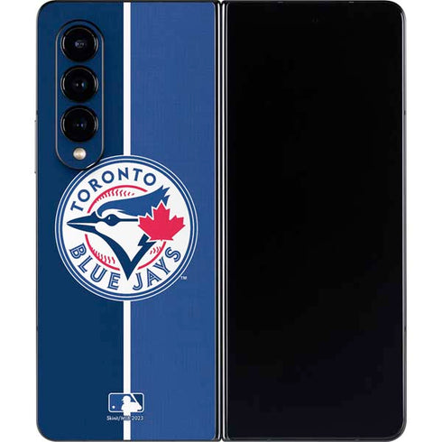 MLB Toronto Blue Jays Split Galaxy Z Fold4 5G Skin