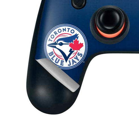 MLB Toronto Blue Jays Split Google Stadia Controller Skin
