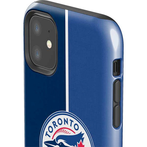 MLB Toronto Blue Jays Split iPhone 11 Impact Case