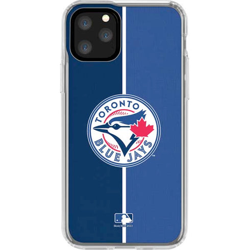 MLB Toronto Blue Jays Split iPhone 11 Pro Clear Case