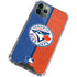 MLB Toronto Blue Jays Split iPhone 11 Pro Max Clear Case