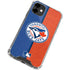 MLB Toronto Blue Jays Split iPhone 12 Clear Case