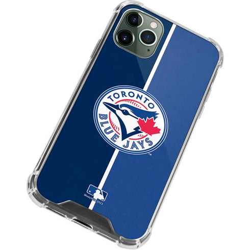 MLB Toronto Blue Jays Split iPhone 12 Pro Max Clear Case