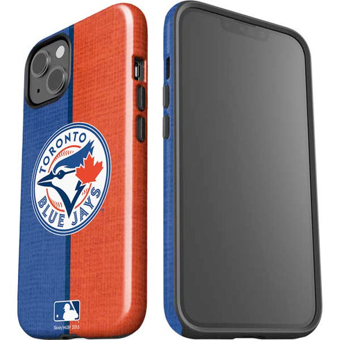 MLB Toronto Blue Jays Split iPhone 14 Impact Case