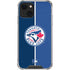 MLB Toronto Blue Jays Split iPhone 14 Plus Clear Case