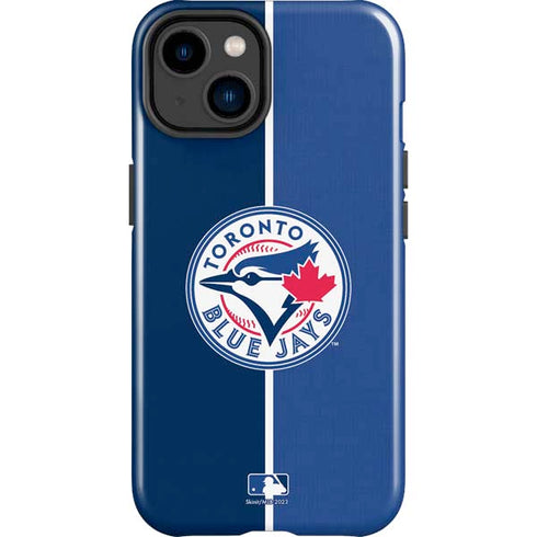 MLB Toronto Blue Jays Split iPhone 15 Plus Impact Case