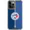 MLB Toronto Blue Jays Split iPhone 14 Pro Max Clear Case