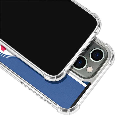 MLB Toronto Blue Jays Split iPhone 15 Pro Max Clear Case